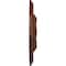 Ekena Millwork Granada Medallion (Canopies up to 7 1/8"), 23 3/8"OD x 3 5/8"ID x 2 1/2"P, Burnished Mahogany CM23GABMC - alternate 2